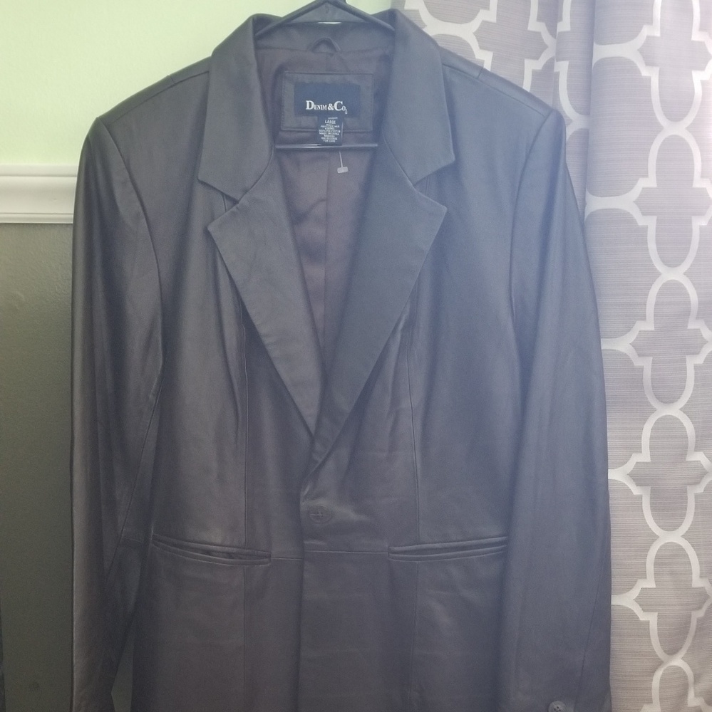 Leather Blazer Price Drop!!